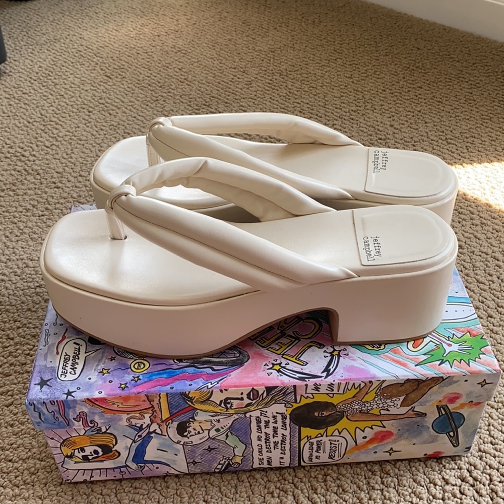 Jeffrey Campbell Finley Platform Sandal - Picture 2 of 4